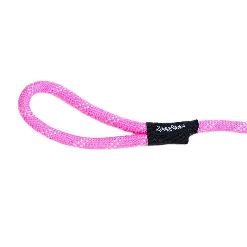 Zippypaws Zp324 Climbers Rope Leash Original 6 Ft - Pink Dog Lead