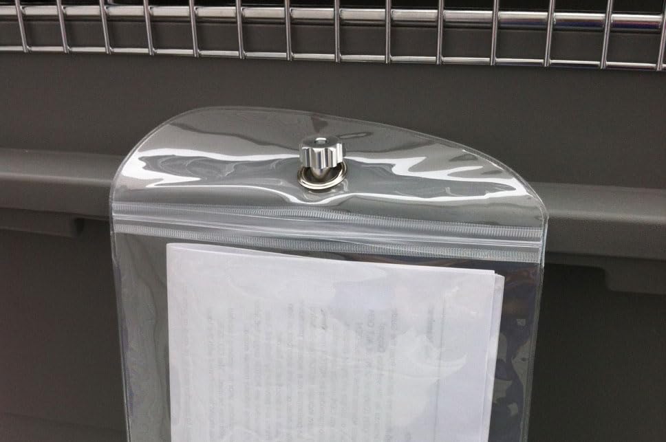 Dryfur Live Animal Label Set Of 5 Stickers W/Pet Passport Pouch Pink