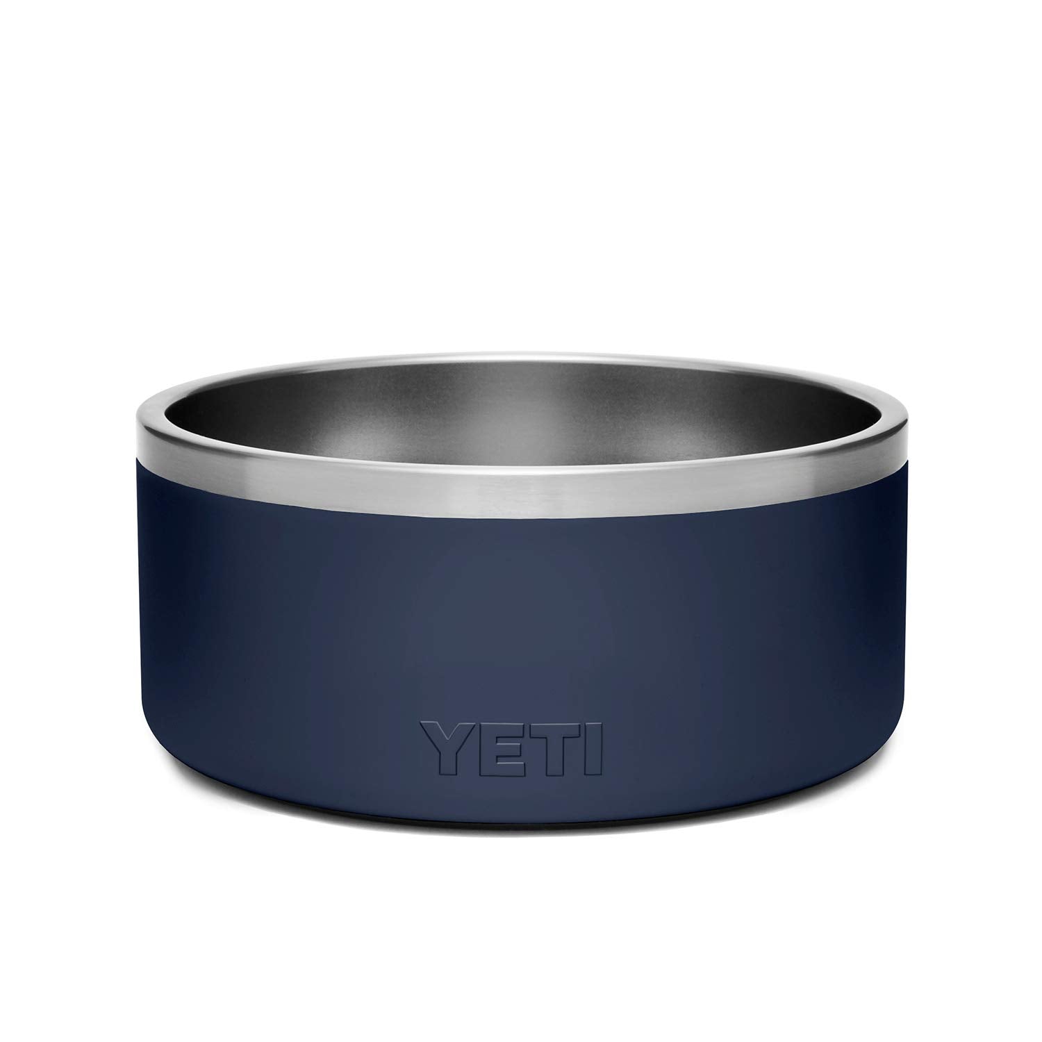 YETI Boomer 8, Stainless Steel, Non-Slip Dog Bowl, Holds 64 Ounces, Navy