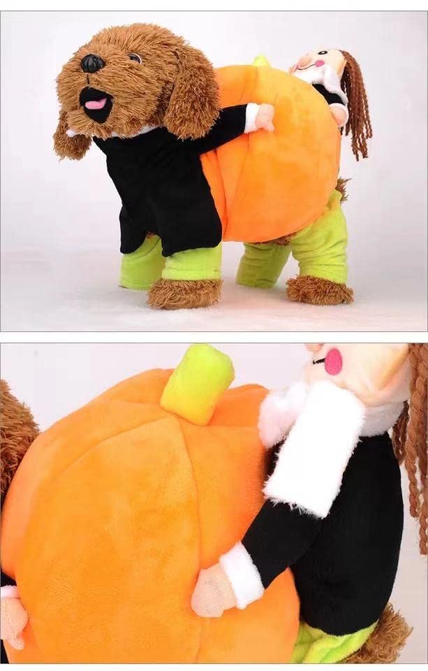 Pet Life 'Pumpkin Mon' Halloween Pet Dog Costume(D0102HAXPLG.)