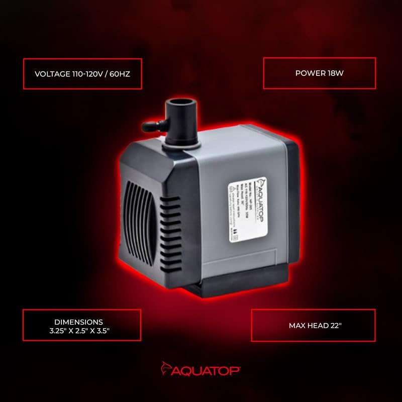 Aquatop Np-305 Aquarium Submersible Pump