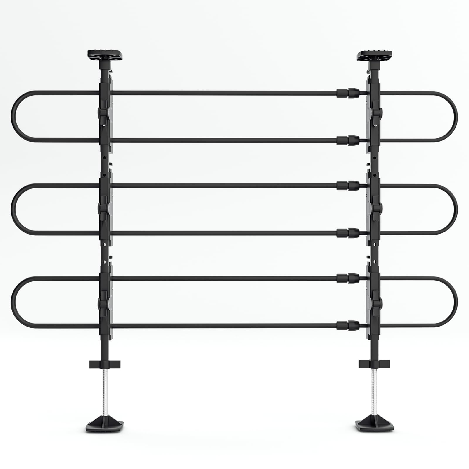 Monibloom Metal Dog Barrier For Suvs, Vehicles, Cars & Trucks, 34'-60' Wide, 30'-50' Tall, Easy To Store