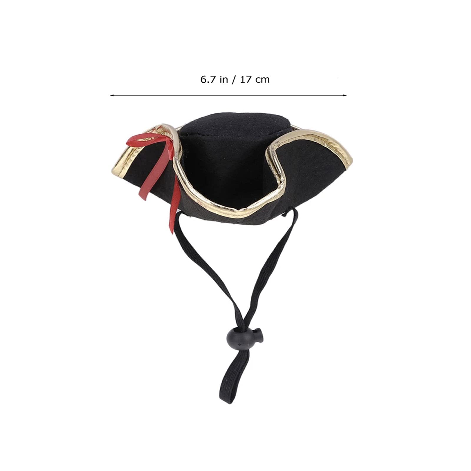 Soochat Pet Pirate Hat Dog Cat Captain Cap Halloween Party Hat Dress Up Costume Accessories Photo Props For Cat Dog Puppy