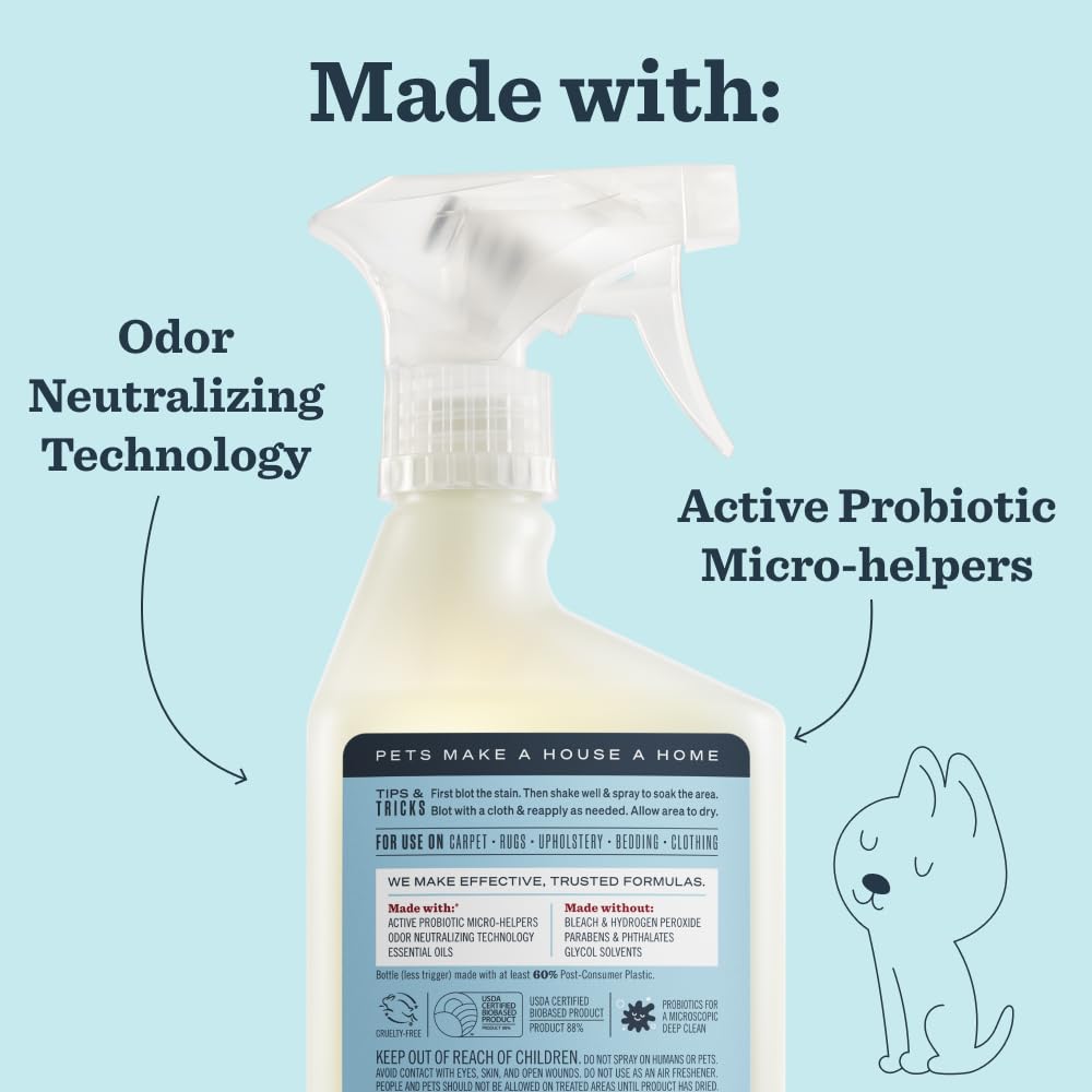 Mrs. Meyer'S Clean Day Pet Multi-Surface Cleaner, Coconut Leaf Scent, 16Oz