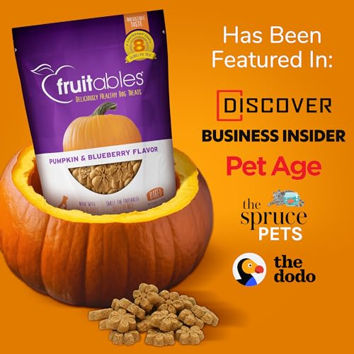 Fruitables Baked Dog Treats - Sweet Potato Treats for Dogs - Healthy Low Calorie Treats - Free of Wheat, Corn and Soy - Sweet Po