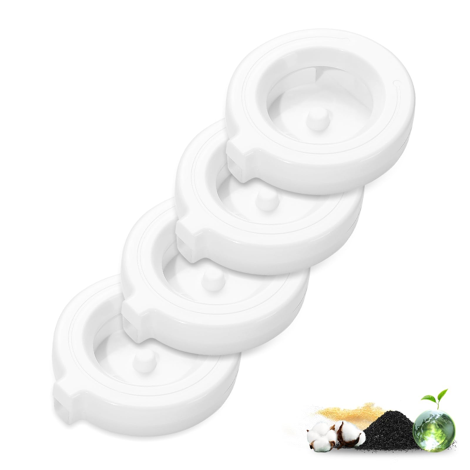 Dog Water Dispenser Filters, Triple Filtration System For 3L/3.6L/4.6L/6L/8L Pet Water Dispenser, Pet Fountain Filter Replacemen