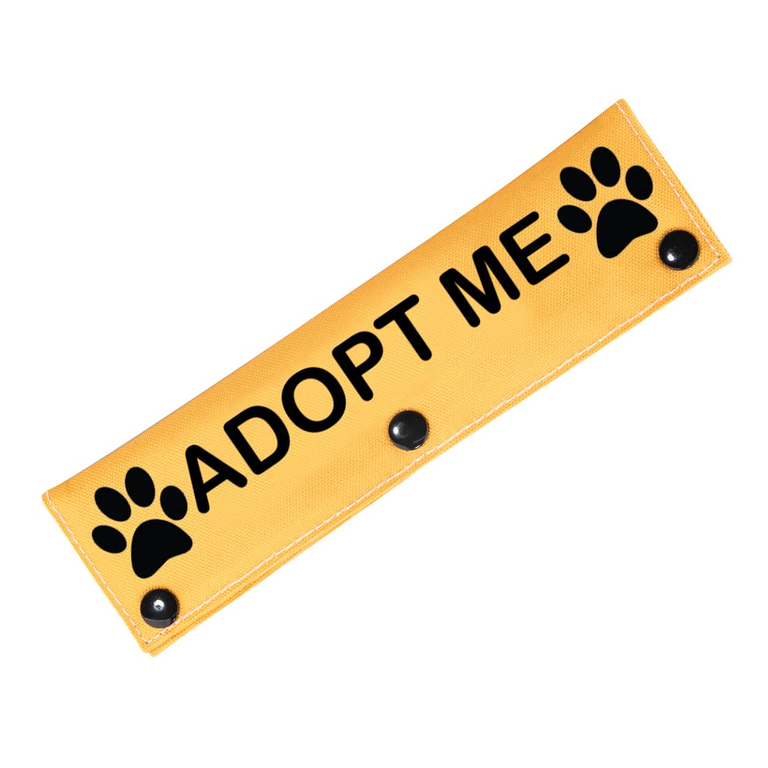 Pwhaoo Adopt Me Leash Sleeve Dog Leash Tag Adopt Me Dog Leash Wrap Dog Gift Dog Owner Gift Dog Rescue Gift (Adopt Me Sleeve)