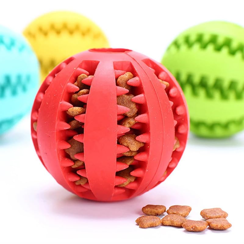 Ultimate Interactive Dog&Cat Ball:Enrichment Puzzle Toy-Best Boredom|Teething Solution Treat Dispensing|Engaging Puppy Teething
