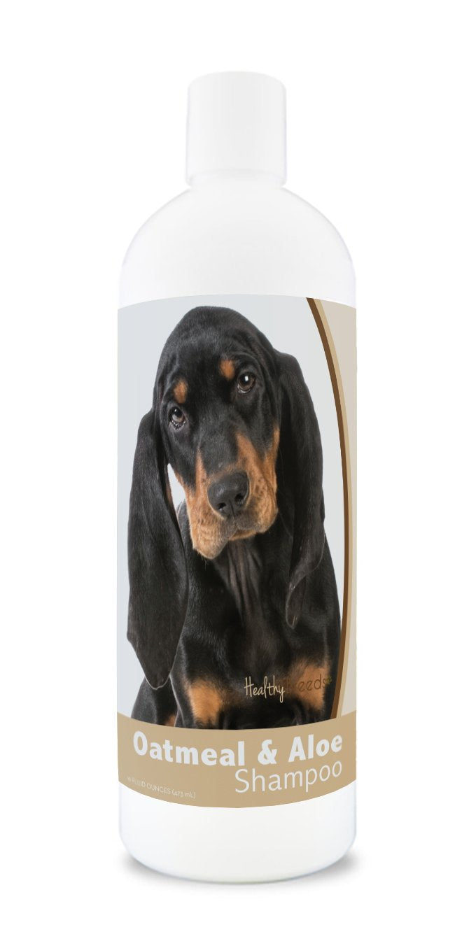 Healthy Breeds Black and Tan Coonhound Oatmeal Shampoo with Aloe 16 oz