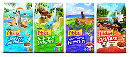 Friskies Dry Cat Food, Tender & Crunchy Combo, 3.15-Pound Bag, Pack Of 3