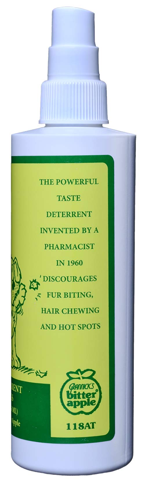 Grannicks Bitter Apple Taste Deterrent No Chew Spray For Dogs, 8Oz (Pack Of 3)