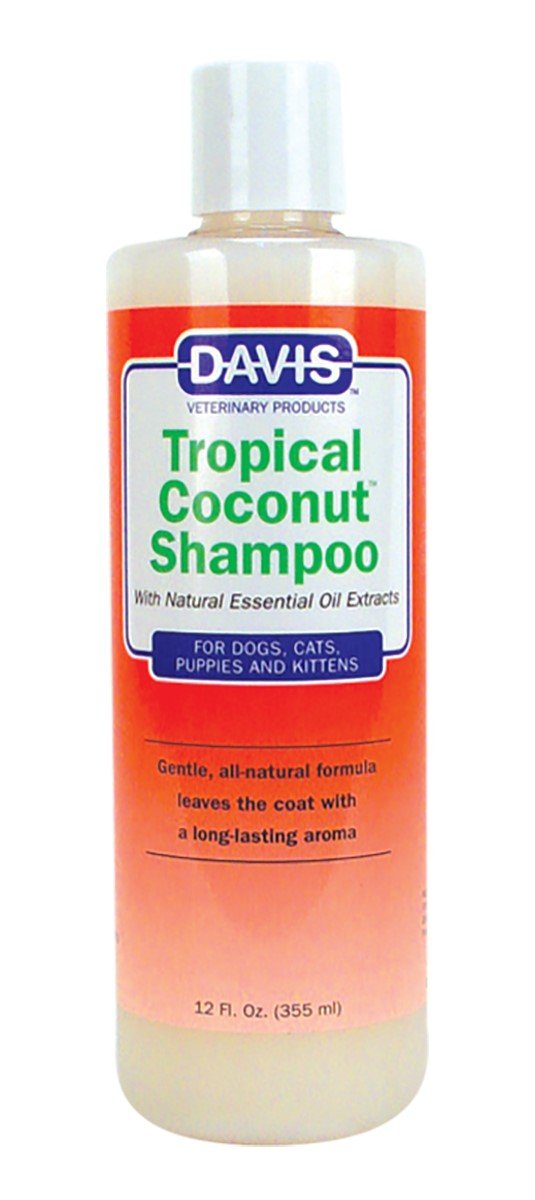 Davis Tropical Coconut Pet Shampoo, 12 Oz