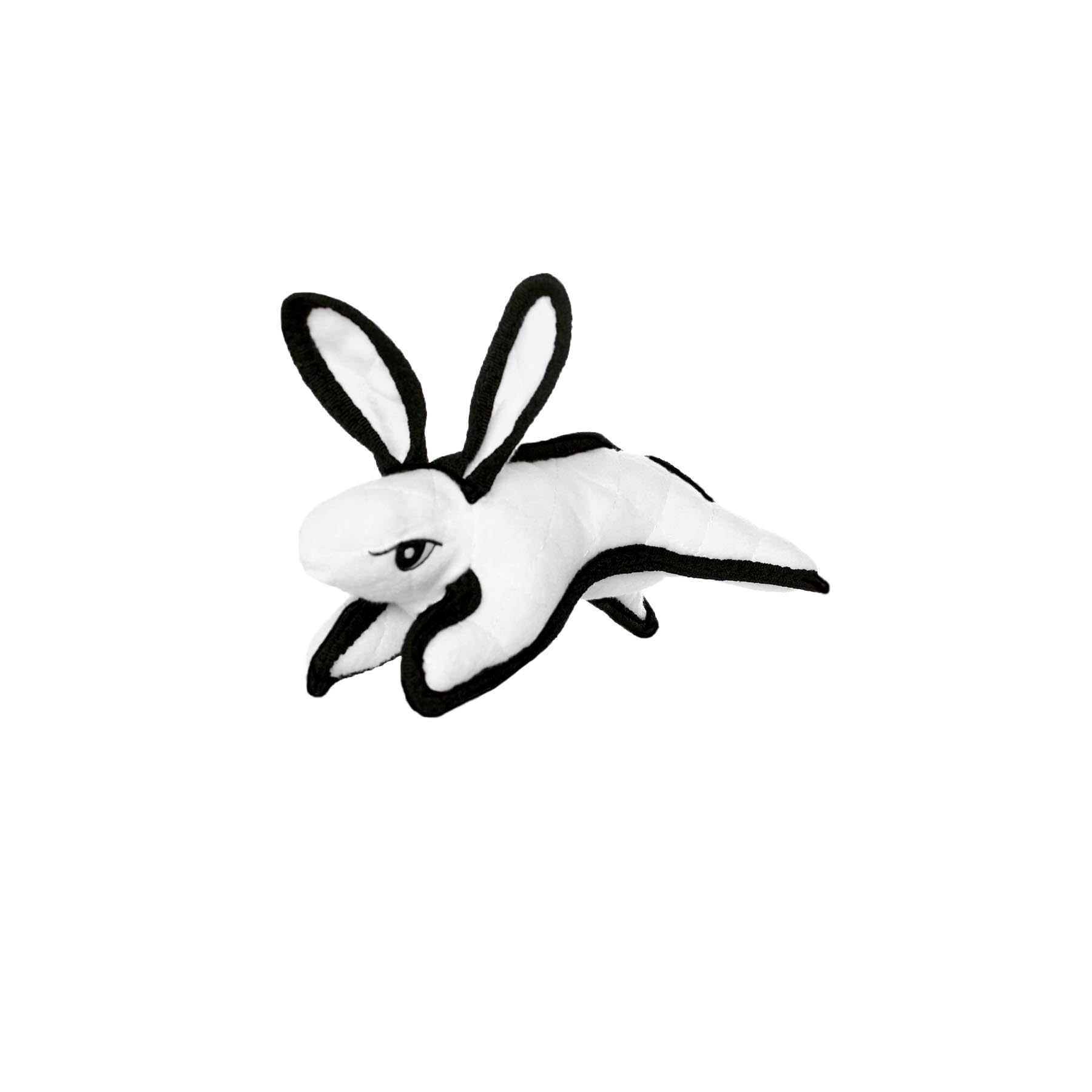 Tuffy - World'S Tuffest Soft Dog Toy - Barnyard Junior White Rabbit - Squeakers - Multiple Layers. Made Durable, Strong & Tough.