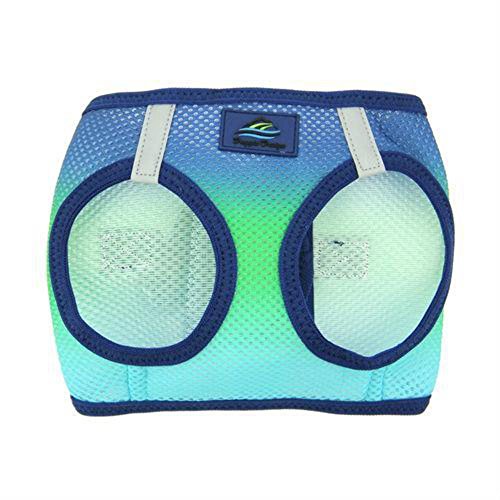 Doggie Design No Choke Dog Harness - Simple Step-In And Go Dog Vest For Small, Medium, And Large Breeds - Breathable Mesh Polyester Pet Harness - Northern Lights - Xxs