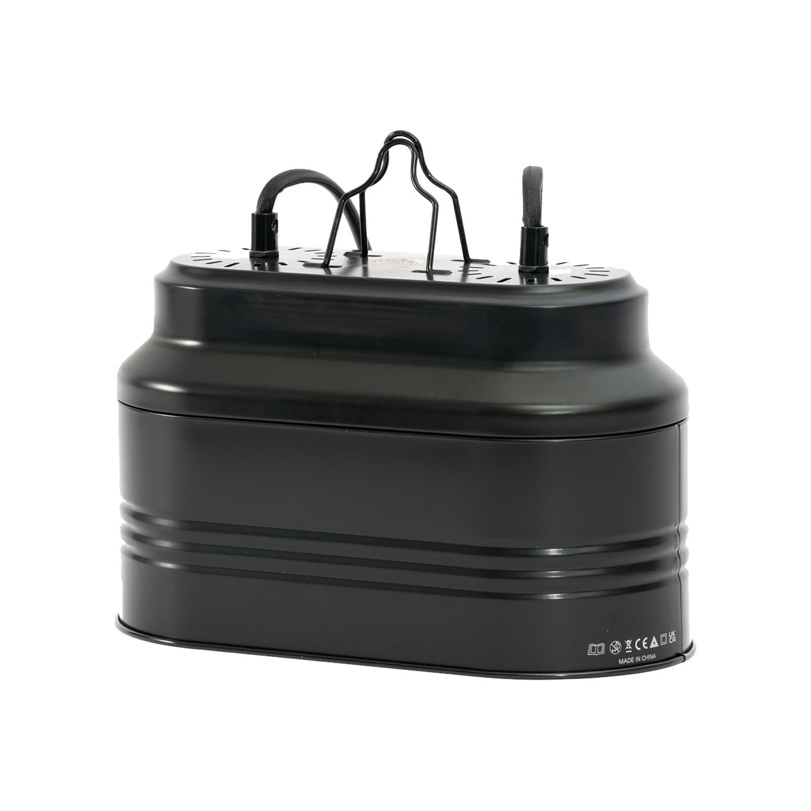 Giangarden Dual Reptile Light Fixture With 2 Different Switches, Deep Dome Reptile Heat Lamp Fixture Fit E26 Reptile Lamp, Uvb R