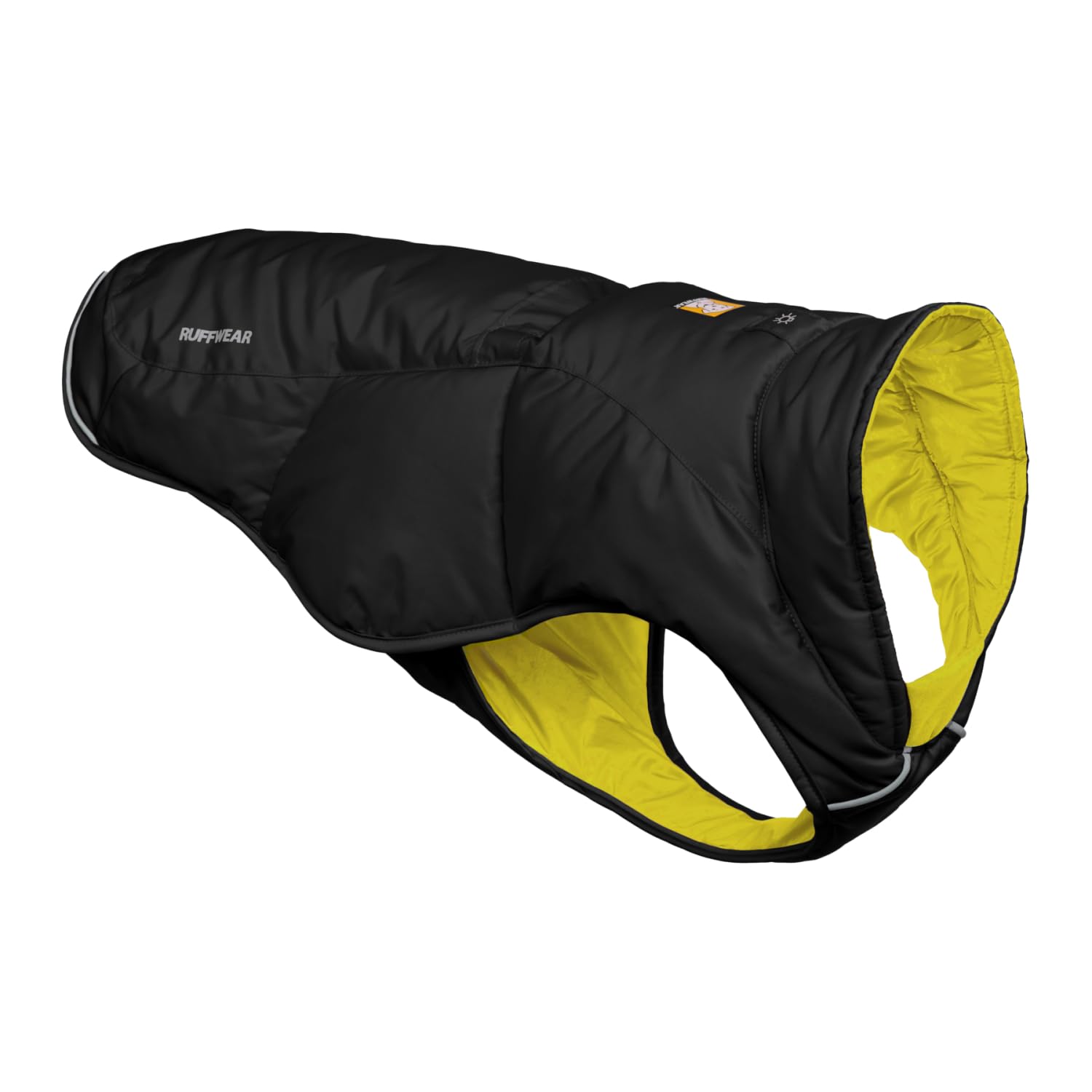 Ruffwear, Quinzee Dog Winter Jacket, Insulated Packable Puffer Vest with Leash Portal, Reflective Trim & Weather-Resistant Shell