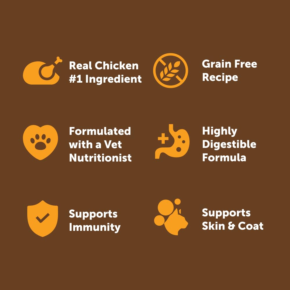 Your Pets Kitchen Canned Wet Cat Food, Chicken Stew & Herb Flavors - 3 oz Cans (Pack of 24), Made in The USA with Real Chicken