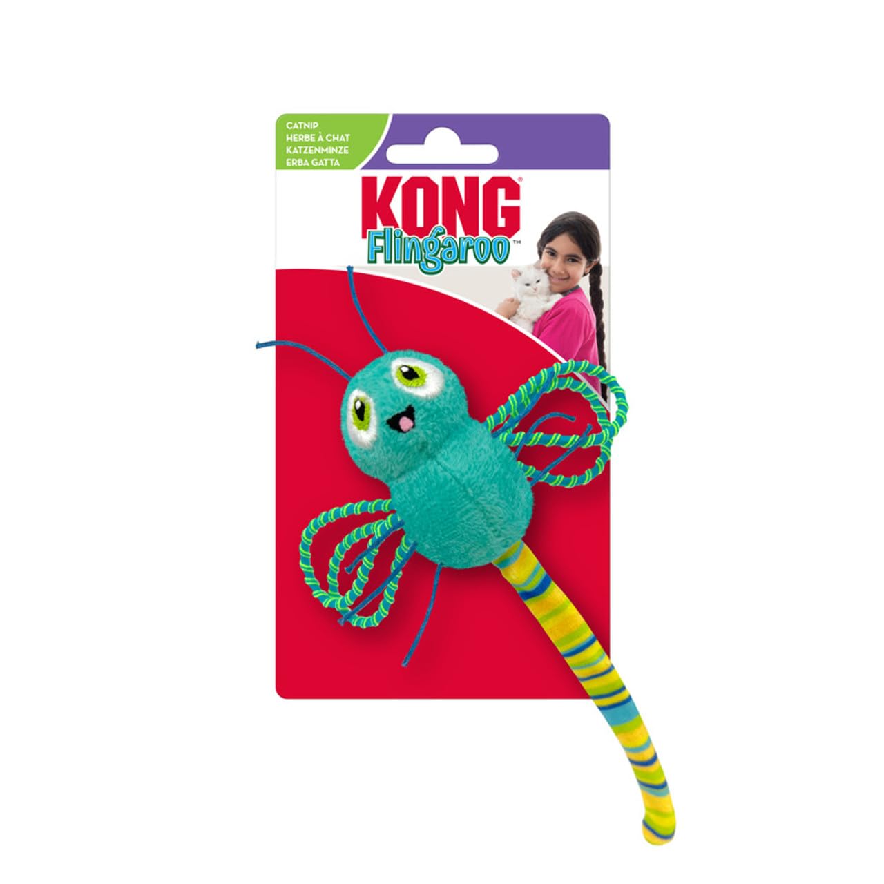 Kong Company 38751707: Flingaroo Dragonfly Cat Toy
