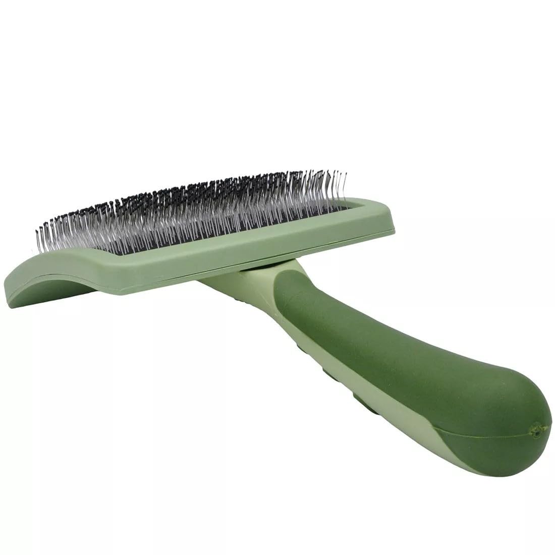 Coastal Pet Hair Brush For Dogs Of All Types - Safari Curved Slicker Brush - Pet Grooming Tools For Shedding - Dog Pin Brush For Detangling - 7.5 X 4.5 Inches