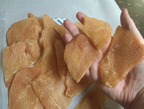 Natural Chicken Jerky Dog Treats - 1 Ingredient. USA Made. No Fillers. No Chemicals. 1lb.