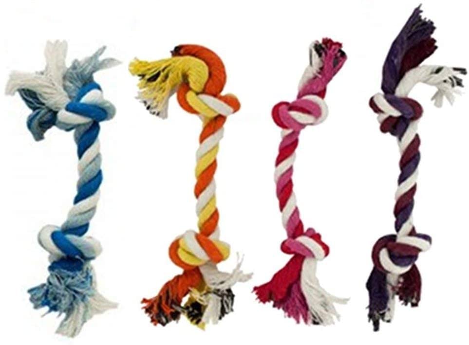 Puppy Rope Toys For Small Dogs - Puppy Teething Toys - Knots Dog Toy For Smart Newborn Pet And High Active Puppies - Doggy Mini 