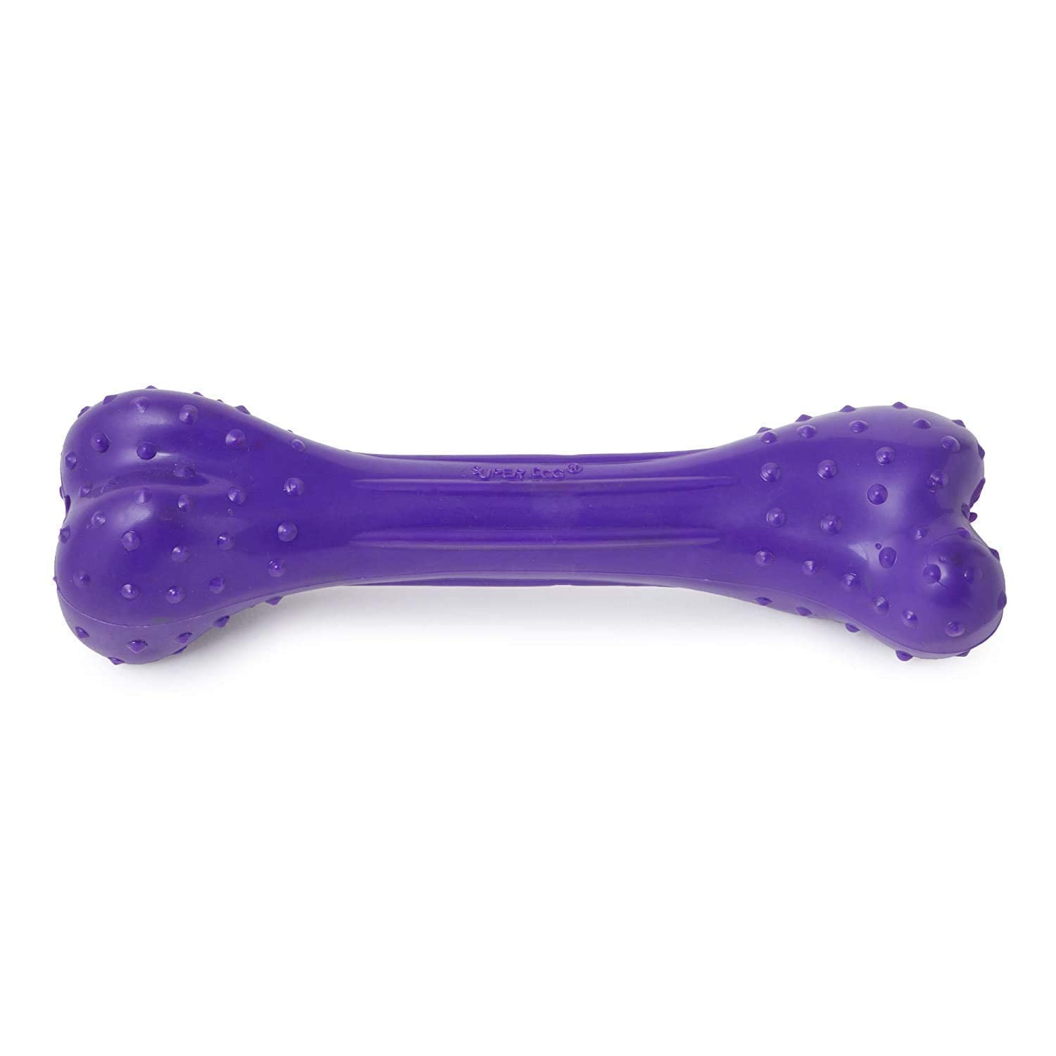 Rvpaws Interactive NonToxic Natural Hard Rubber Dental Chew Biting Teething Bone Toy For Dog & Puppies (Flavored Bone) (Color M