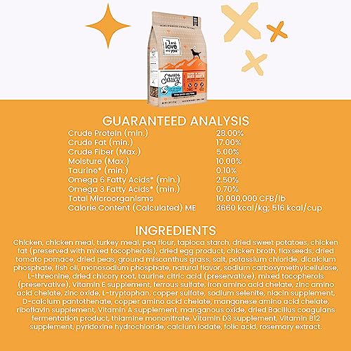 I And Love And You - Dog Food Baked Saucy Ckn - Case of 6 - 4 LB(D0102HH14S2.)
