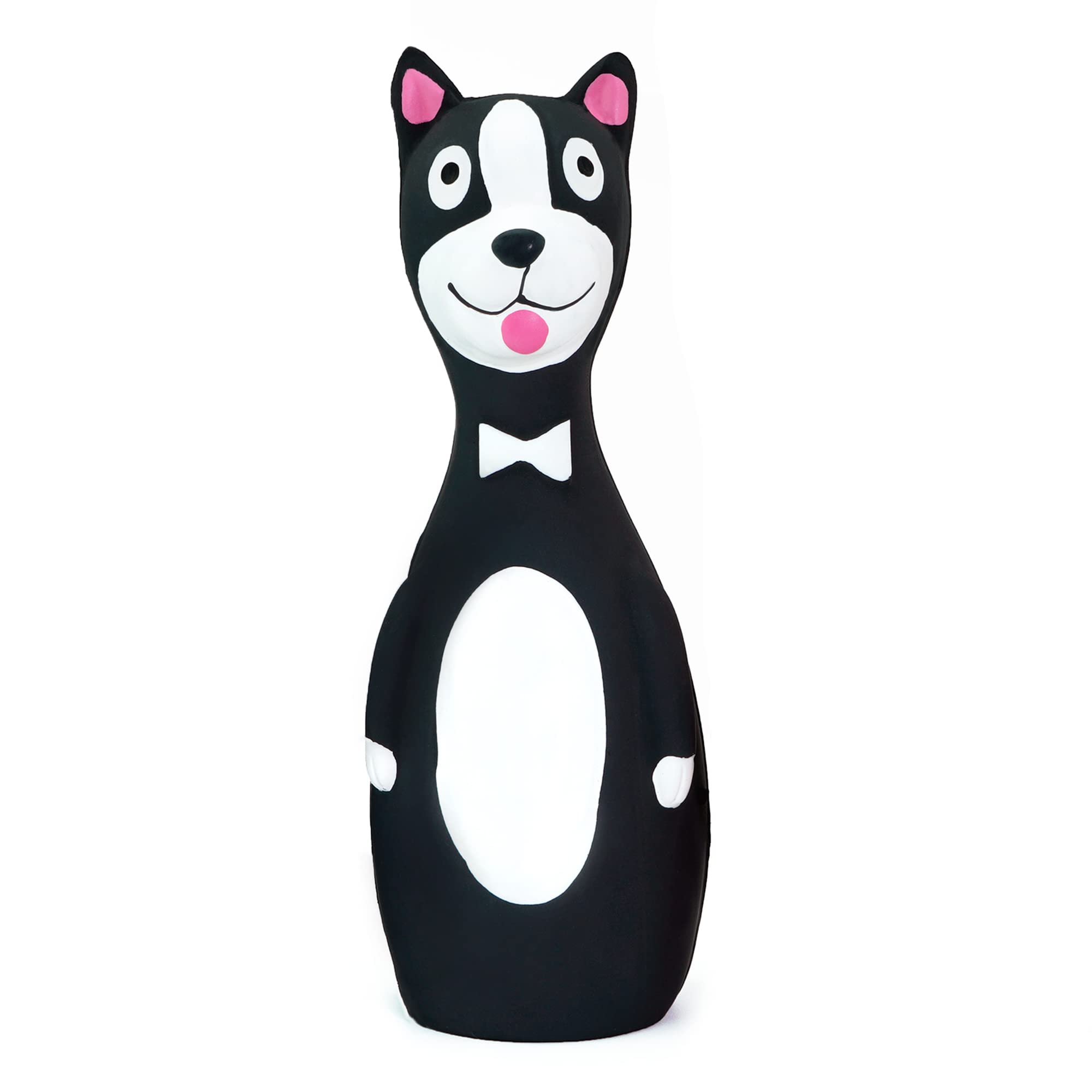 CHIWAVA Squeaky Latex Dog Toys - 3 Pack Small Stick Toys, Assorted Color, Natural Rubber for Interactive Play