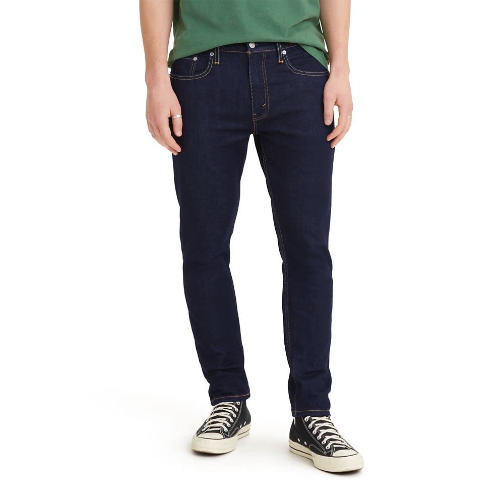 Levis Mens 512 Slim Taper Fit Jeans, Dark Hollow - Stretch, 36W X 32L