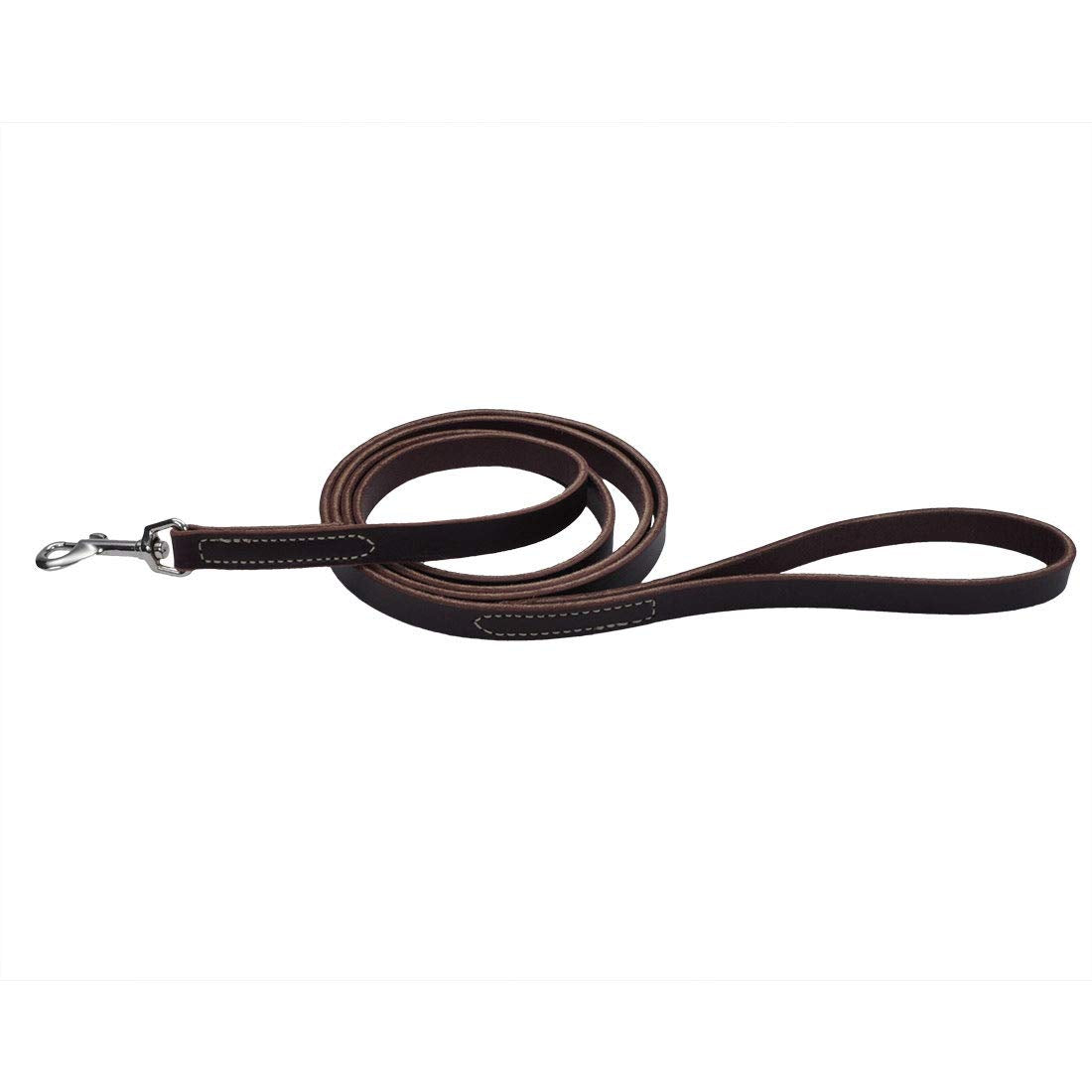 Coastal Pet - Circle T Latigo Leather Dog Leash - Comfortable And Weather-Resistant Dog Leash For Training - Perfecr For Puppies & Dogs - 5/8' X 6'