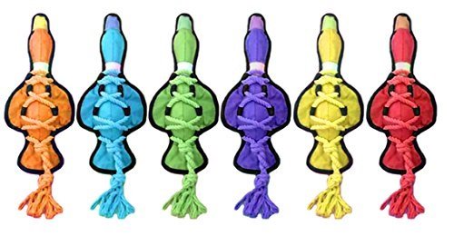 Multipet Cross Ropes Duck Assorted Color (11.5' (2 Pack))