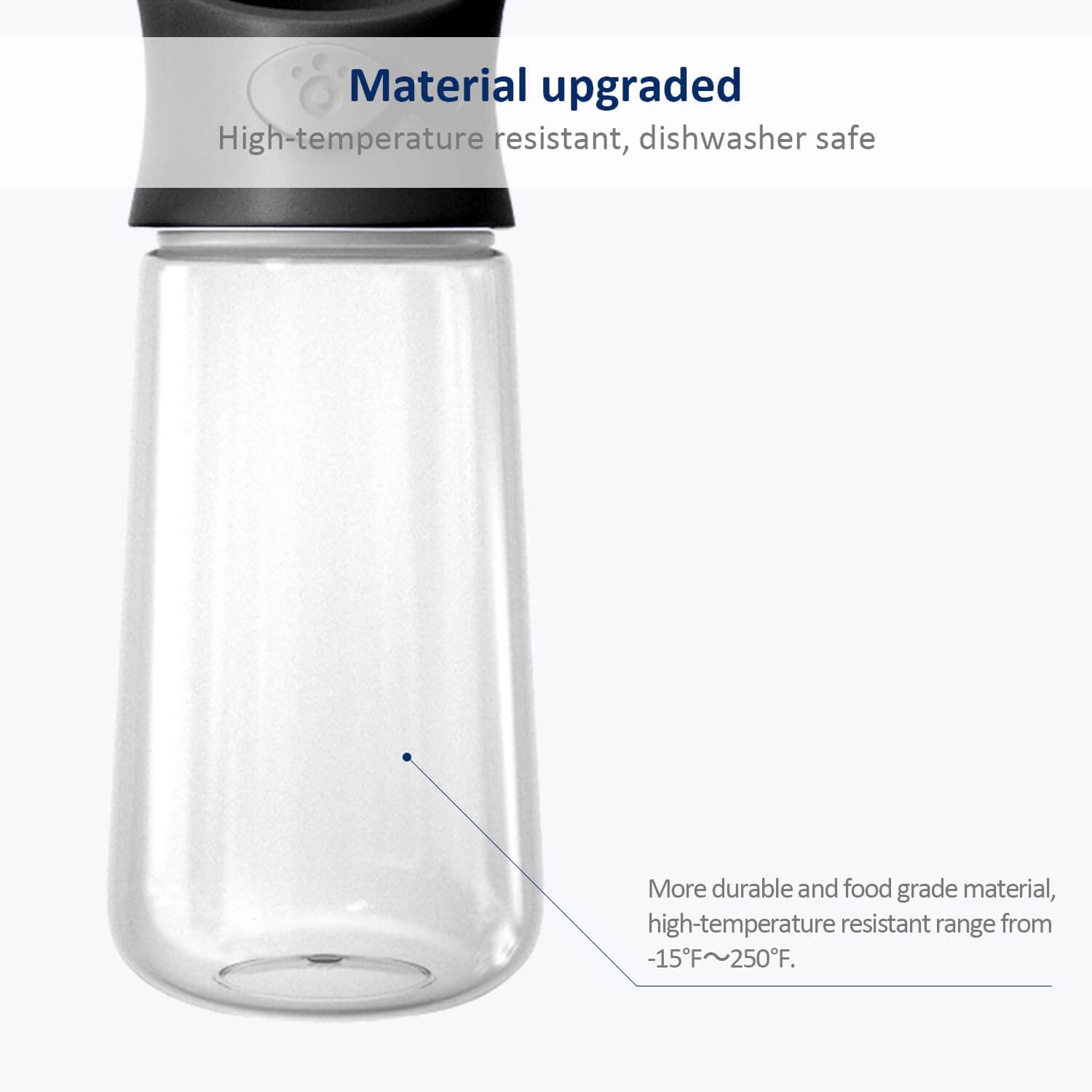 Wepet Portable Dog Water Bottle, 19 Oz, Leak Proof Puppy Water Dispenser With Drinking Feeder For Pets Outdoor Walking, Hiking,