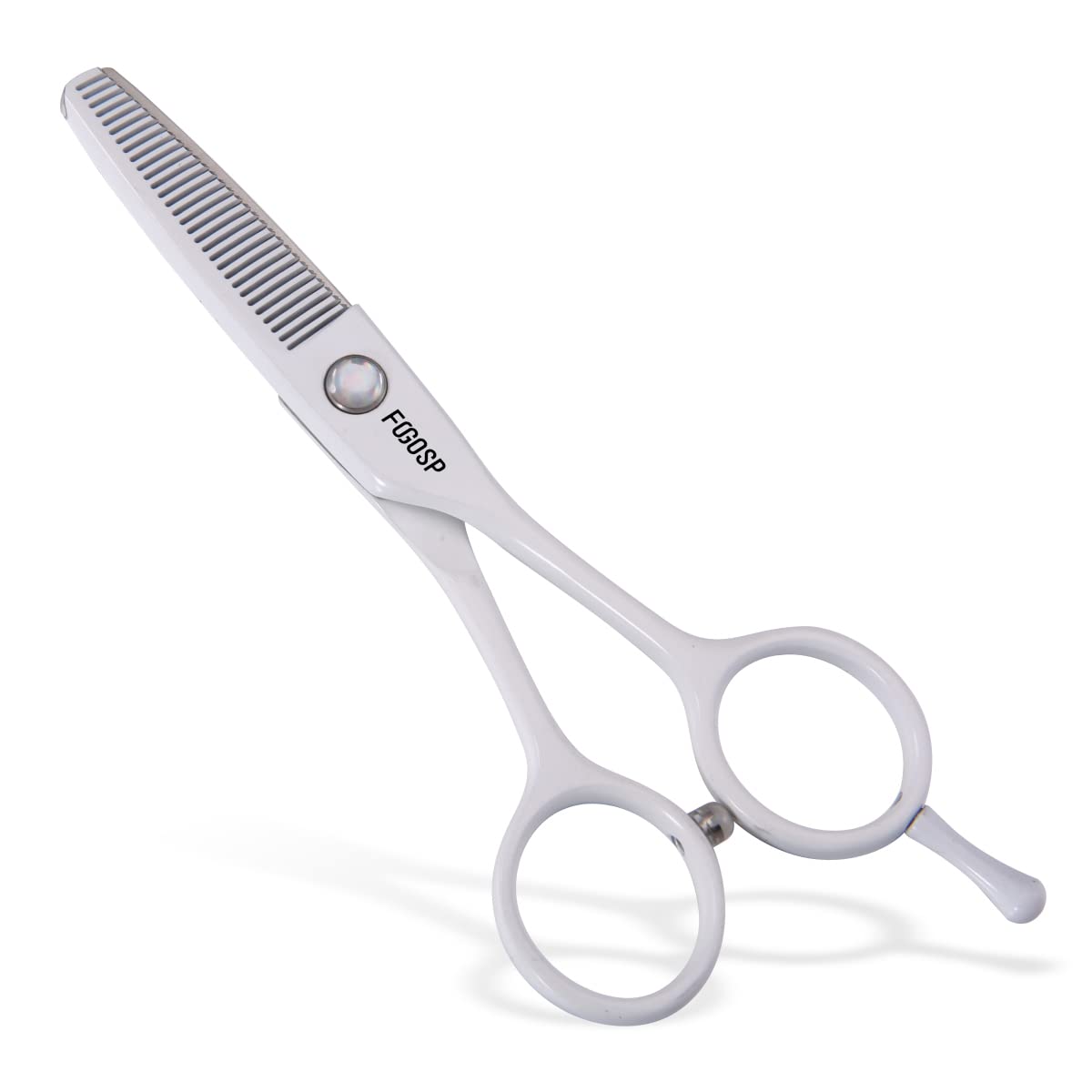 Fogosp 5 In Thinning Shears For Dogs Grooming Face For Small Dogs Eyes Face Paw Professional Small Cat Grooming Scissors(5'' Ble