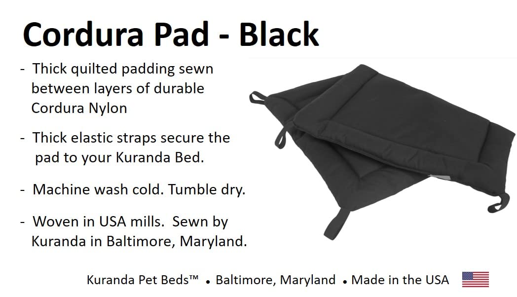 Kuranda Cordura Pad - XX-Large - 50'' x 36'' - Black
