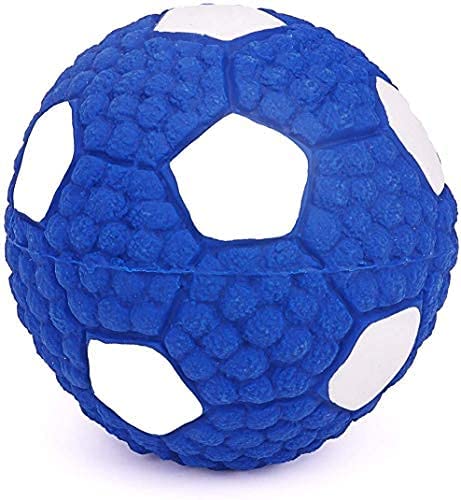 PnM Latex Material Squeaky Dog Toy Puppy Toy Pet Toy Chew Toy Squeak Toy  Football