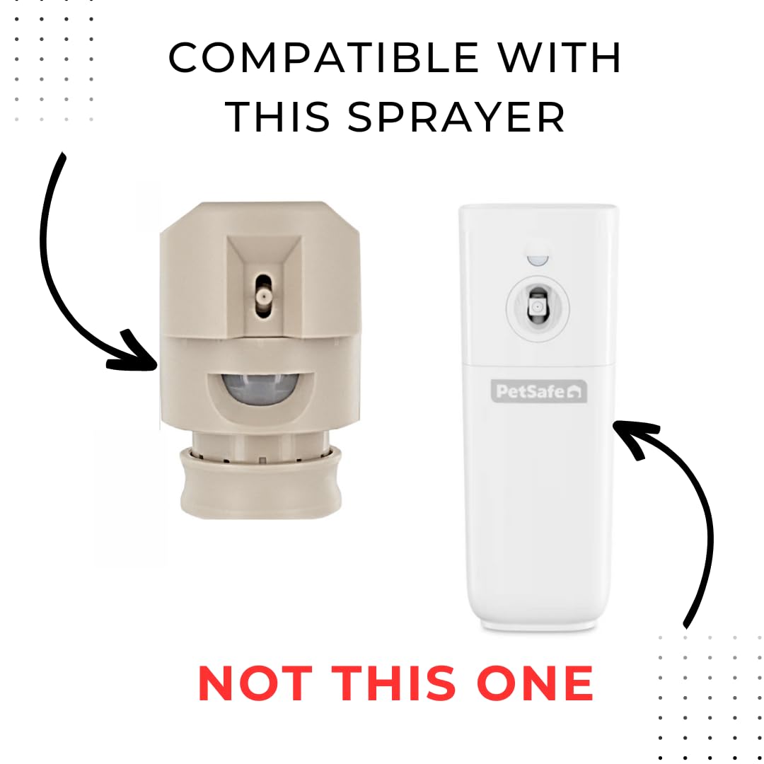 Berkland [2 Pack] Refill for PetSafe SSSCat Spray Deterrent Device - Non-VOC Dog & Cat Spray Deterrent - Family-Safe Cat Deterre