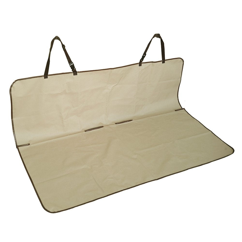 Petsafe Happy Ride Waterproof Bench Seat Cover For Dogs And Pets - Fits Cars, Trucks And Suvs - Waterproof Area Protection - Tan