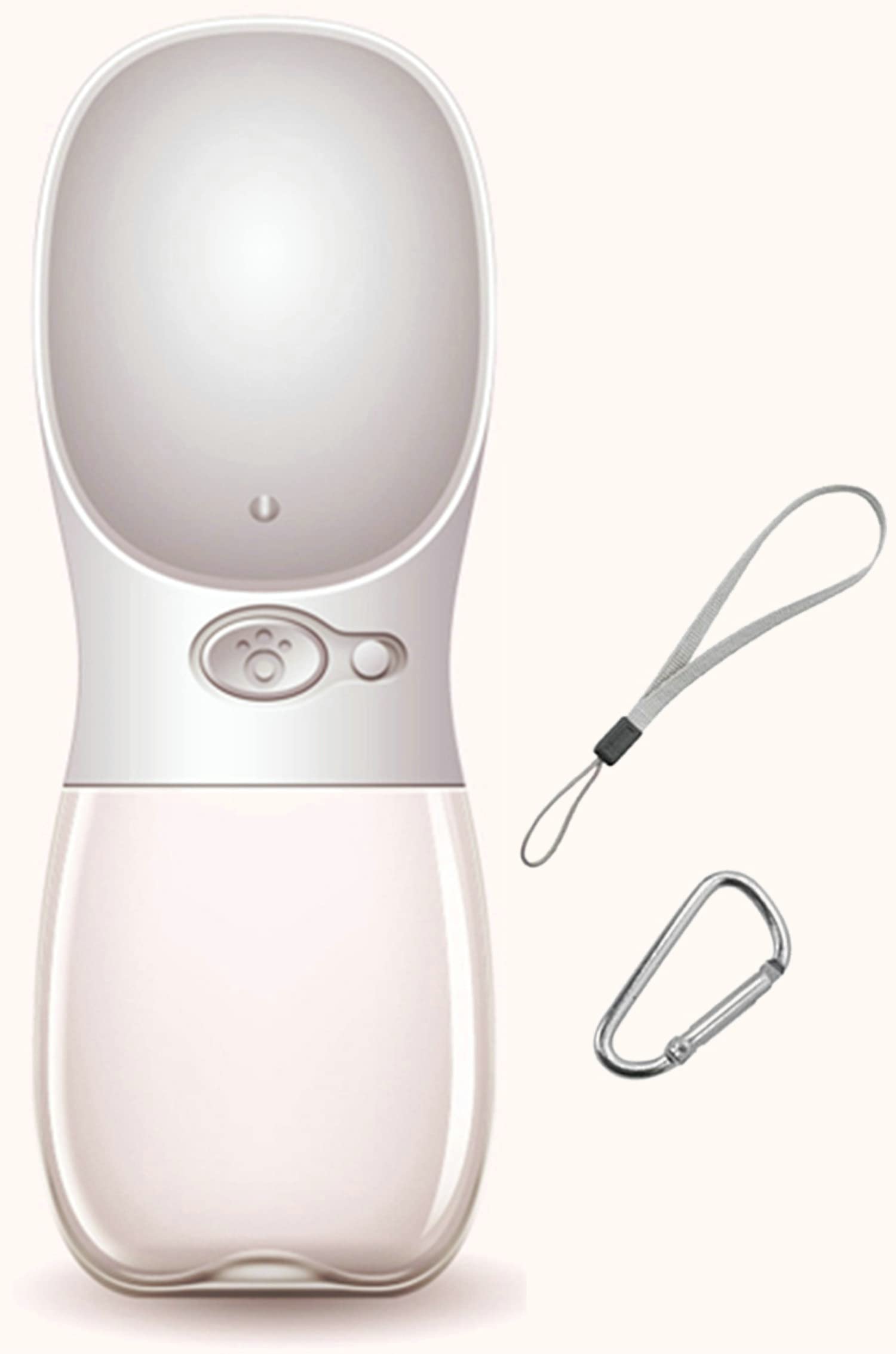 DEYAcE Dog Water Bottle, Leak Proof Portable Pet Water Bottles for Dogs, Puppy Water Dispenser with Drinking Feeder for Travel