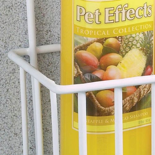 Master Equipment Shampoo Rack - Durable Steel Tub Racks for Pet Grooming - White - Model TP88934
