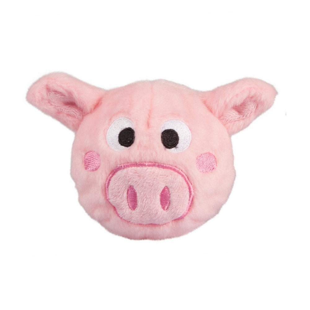 Fabdog Pig Faball Squeaky Dog Toy (Small)