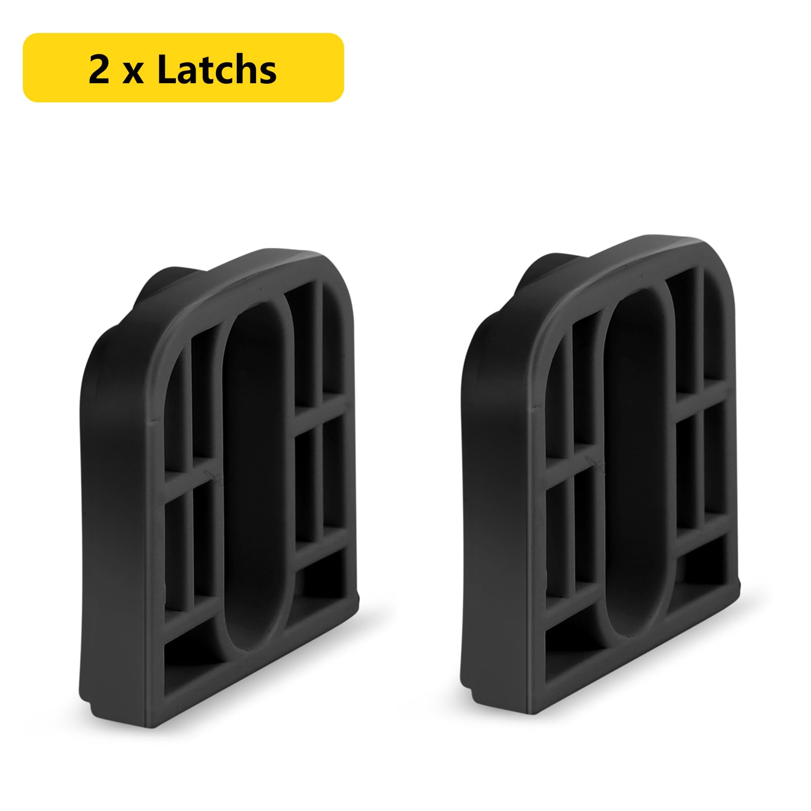 Retractable Baby Gate Replacement Parts, 55 W x 33 H Likzest Retractable Baby Gate Extensions (Including 2 x Latches + 2 x Brack