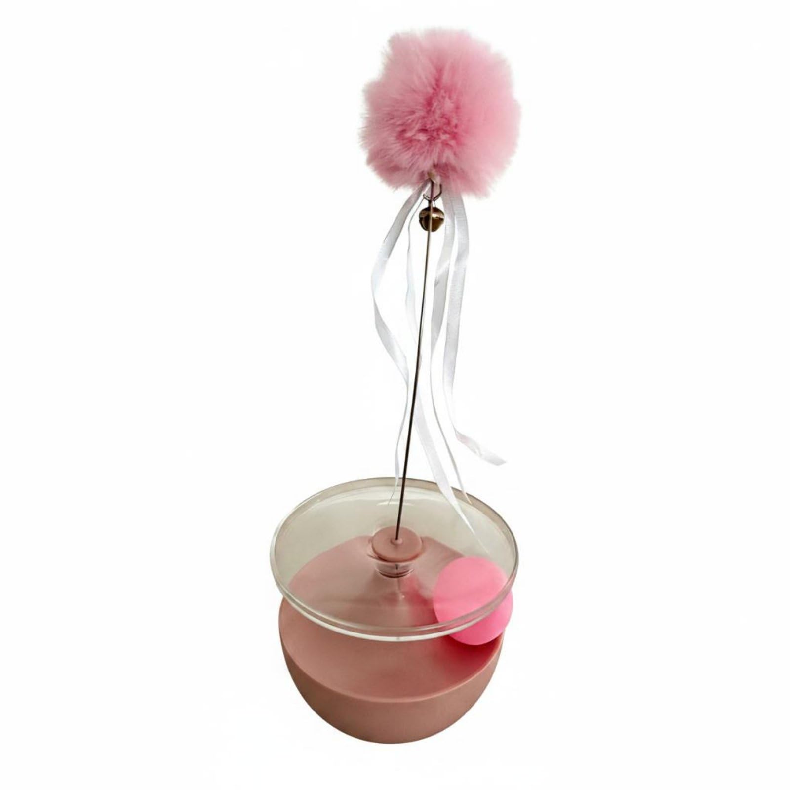 Enakshi Relieves Boredom Tumbler Feline Toy LongLasting Material Feline Teaser Tumbler Modern Design For Cats, Kittens, Indoor,