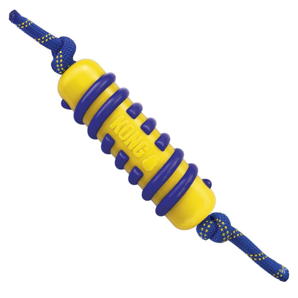 Kong - Jaxx Brights Stick With Rope Assorted 36Cm Large - (Kongpjb12E)