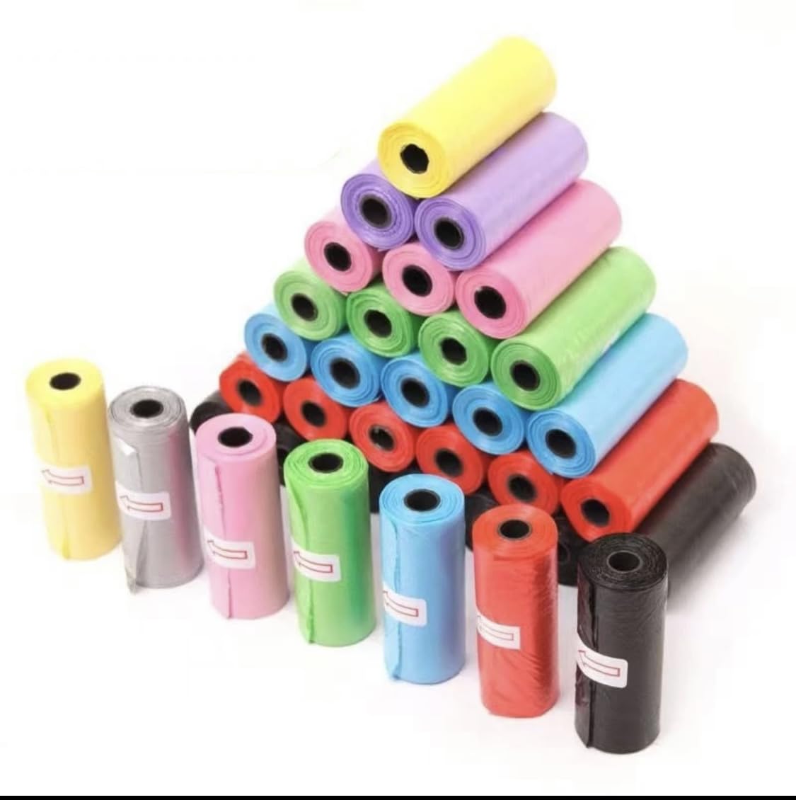 Dog Poop Bags - 150 Count Per Pack With Assortment Of Colors