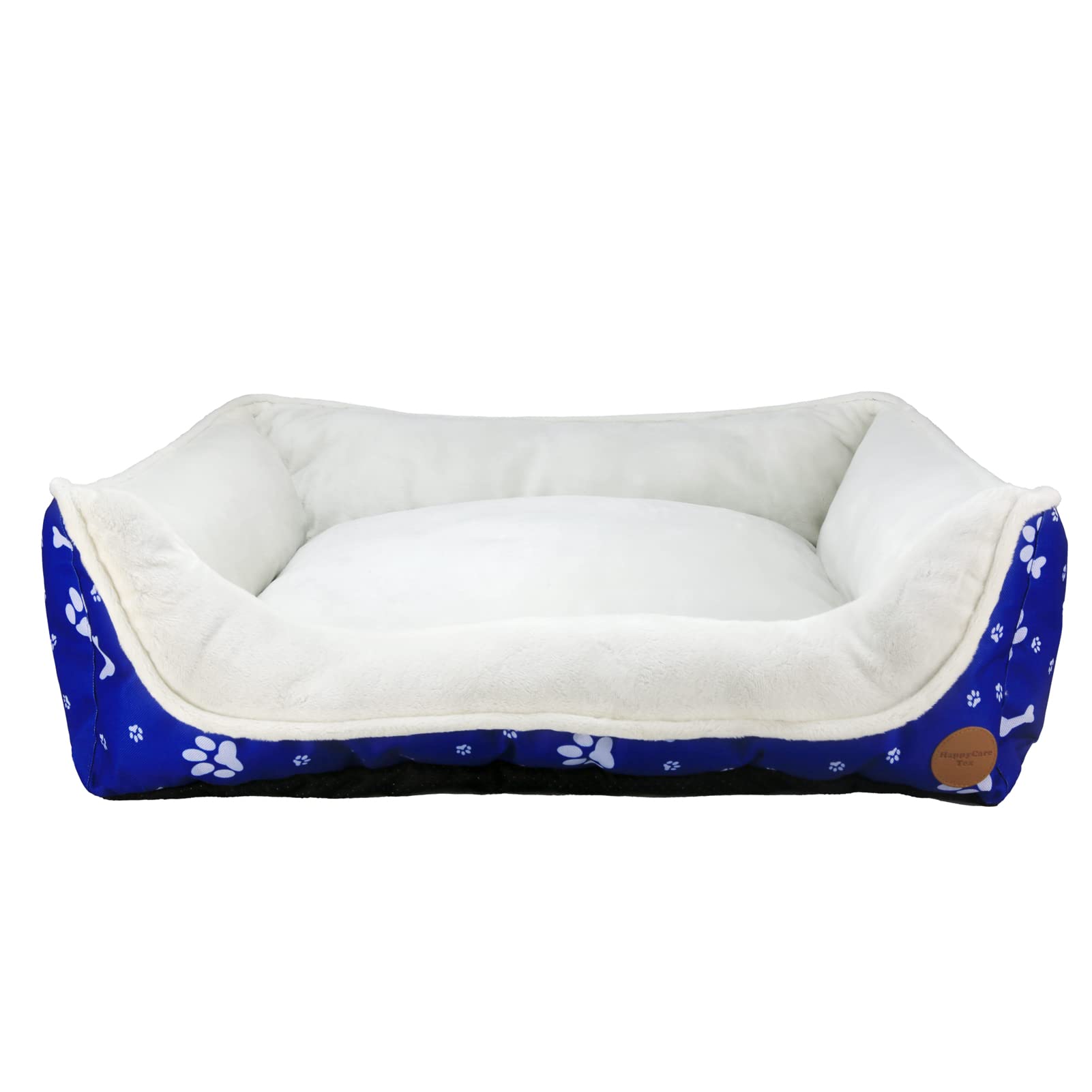 Long Rich Rectangle Dog Bed, Super Soft Plush Pet Bed For Indoor Cats Dogs, Reversible Polyester Dog Bed, Anti-Slip Bottom, Mach