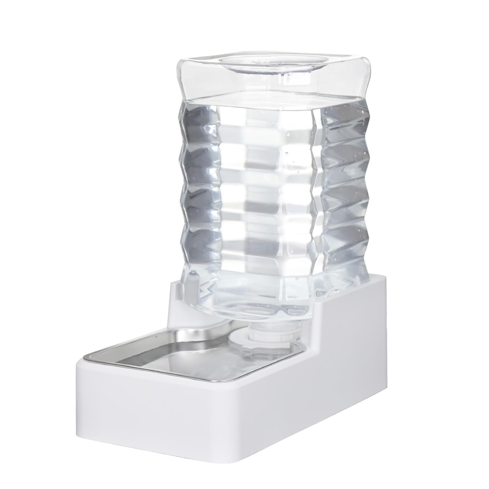 MASOCAT 8L Automatic Large Capacity Dog and Cat Water Dispenser with Stainless Steel Bowl,100% BPA-Free,Gravity Waterer,Suitable