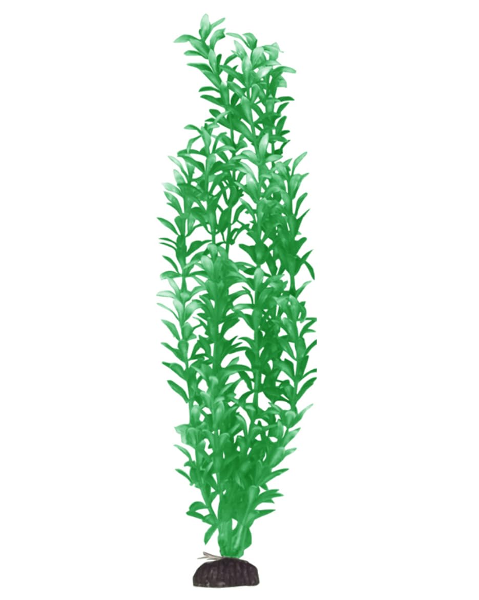 Penn-Plax Aqua-Plants Plastic Aquarium 3 Piece Plant Bundle – Realistic Appearance And Gentle Texture – Green – 16” Height