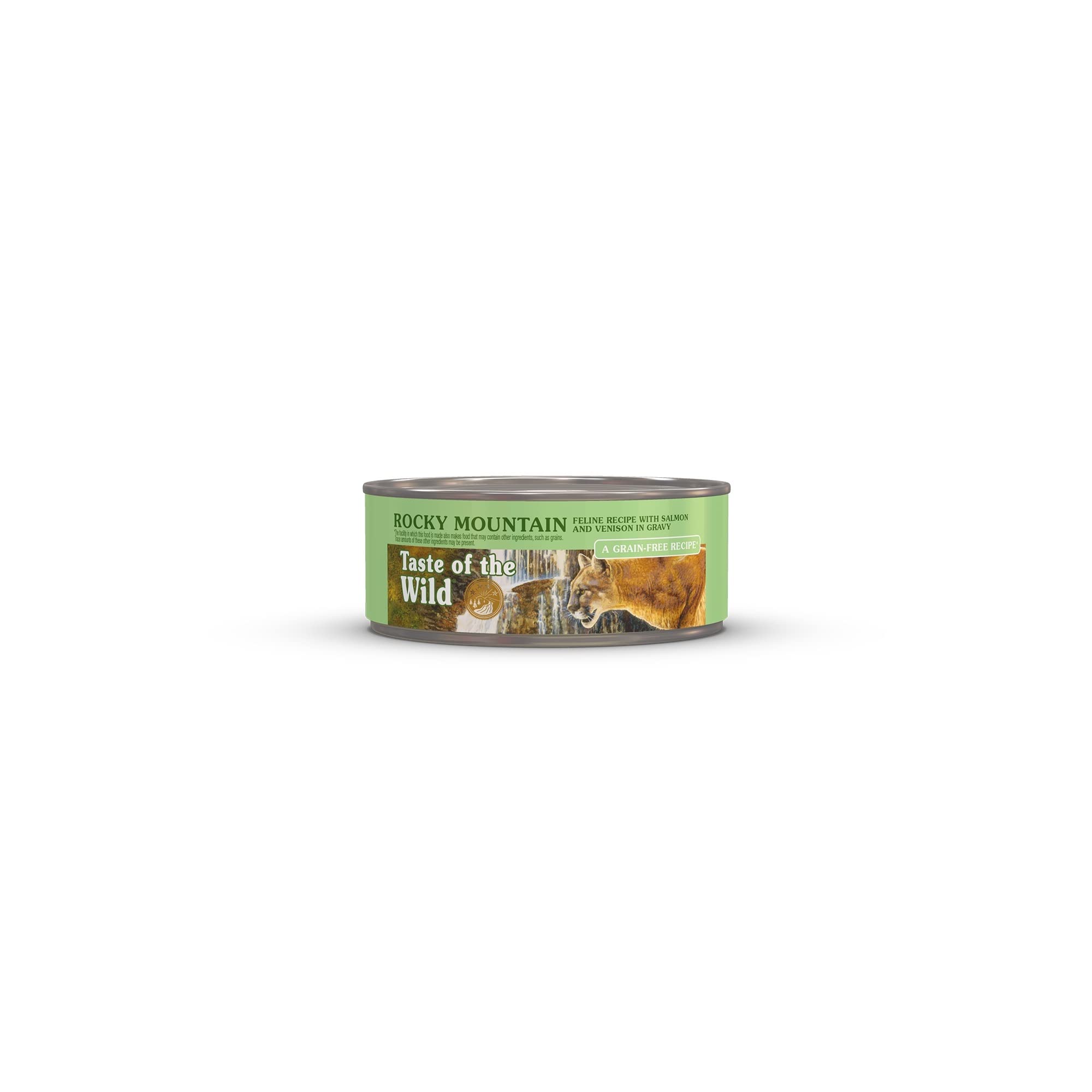 Taste of the Wild Rocky Mountain Feline Recipe with Salmon & Venison in Gravy 5.5oz