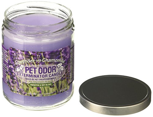 Pet Odor Exterminator Candle, Lavender With Chamomile,13 Oz