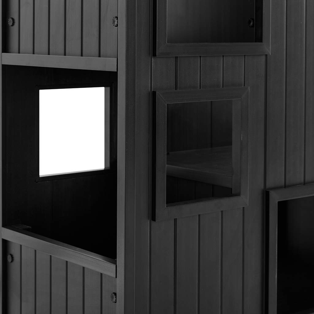 New Age Pet ECOFLEX Kitty Kase Cat Tree Play Tower, Espresso (EHKKS13-02)